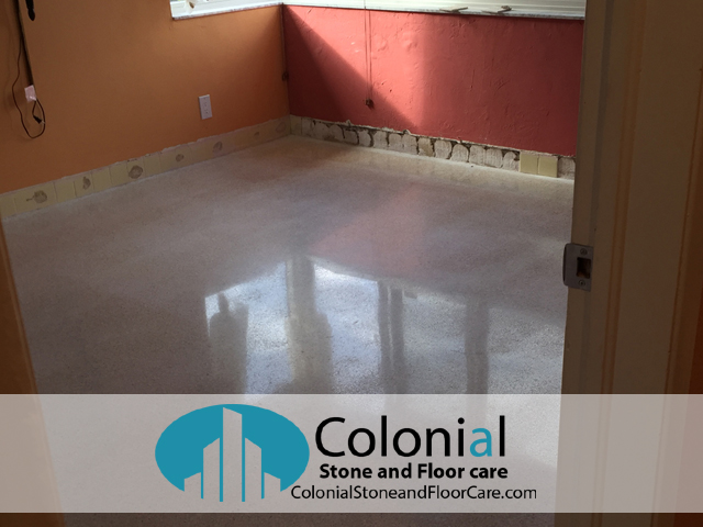 Terrazzo Restoring Process Miami