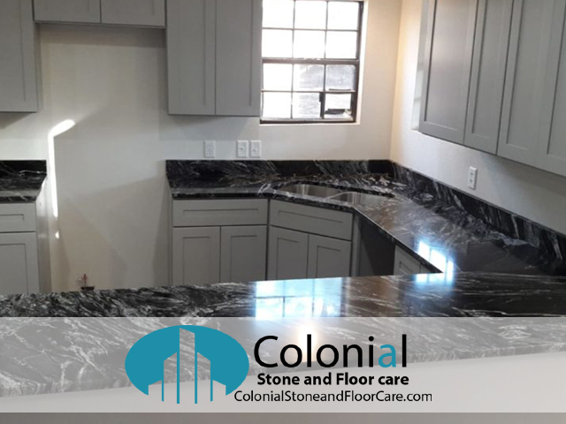 Black Granite Countertop Restore Fort Lauderdale