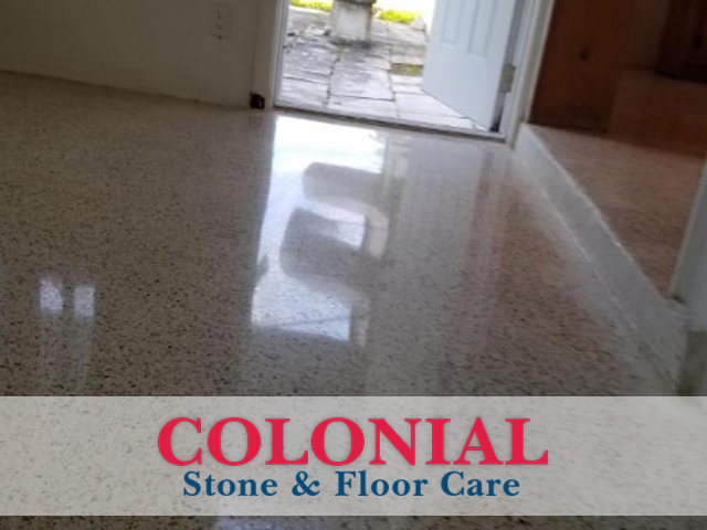 Repairing & Restoring Terrazzo Floor Palm Beach