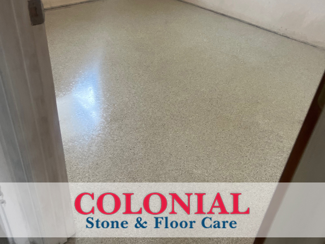 Terrazzo Floor Stain Cleaning Service